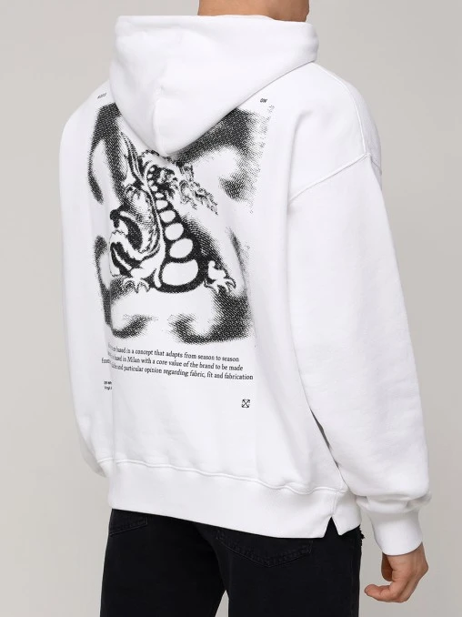 Худи хлопковое OFF-WHITE
