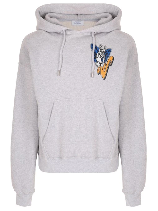 Худи хлопковое OFF-WHITE