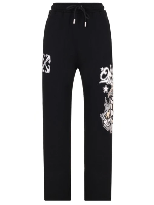 Брюки хлопковые OFF-WHITE