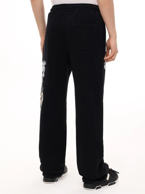 Брюки хлопковые OFF-WHITE
