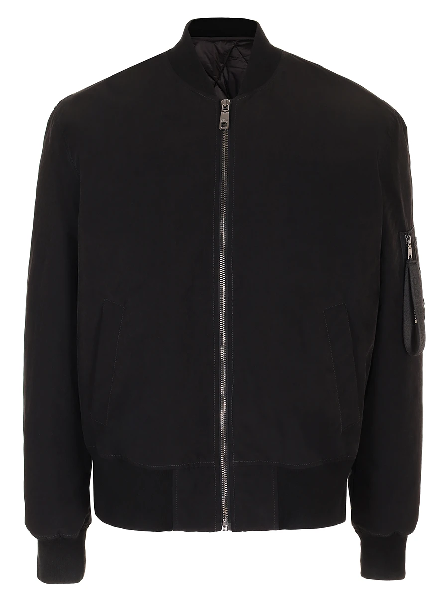 Бомбер однотонный