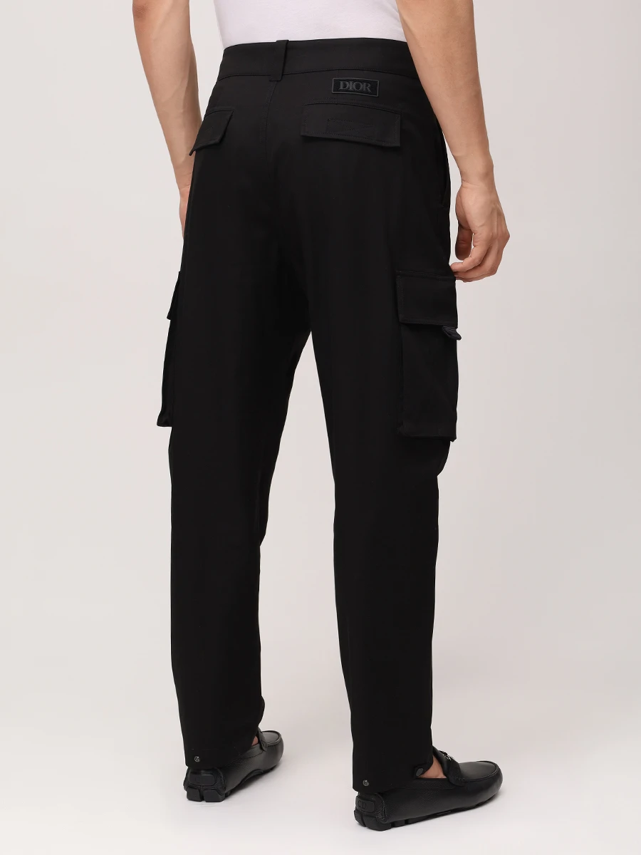 Брюки-карго хлопковые