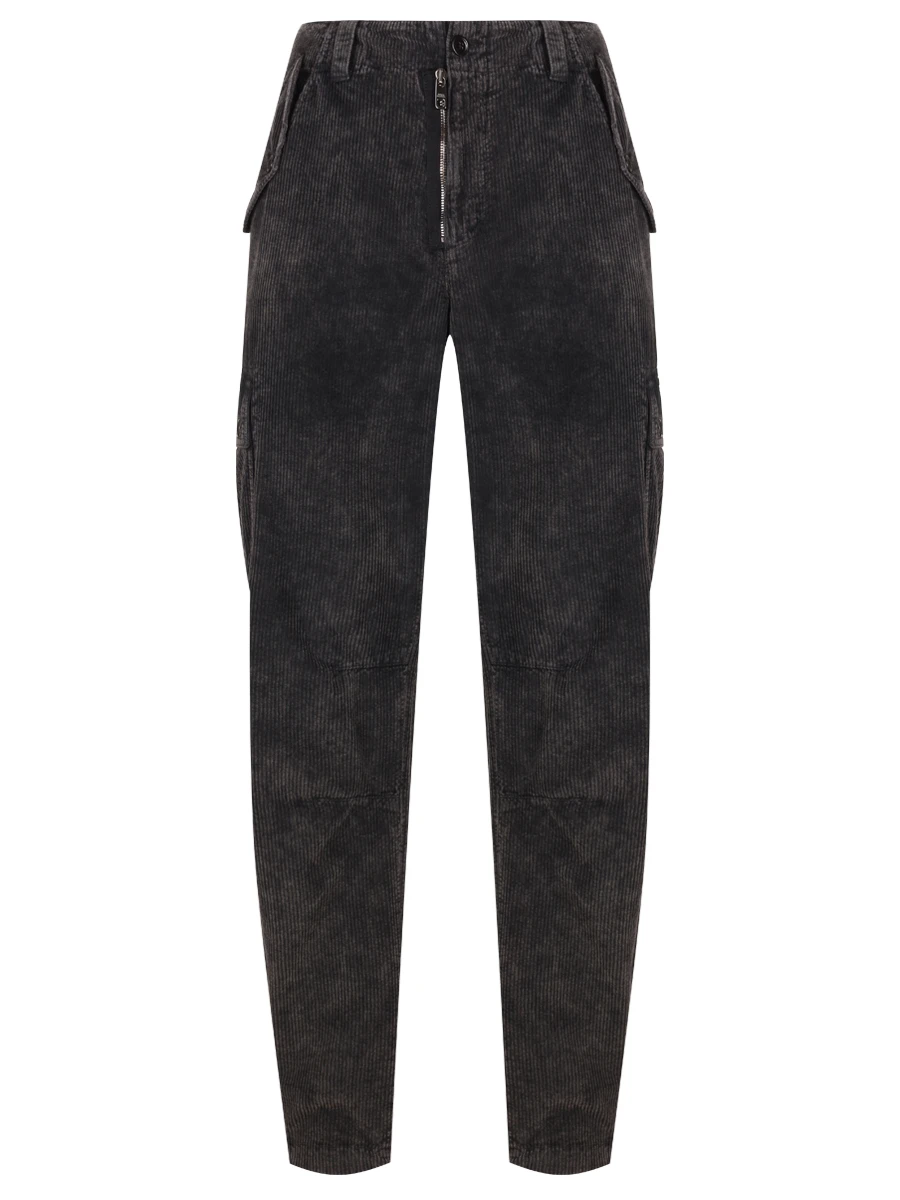 Брюки-карго вельветовые