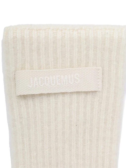 Перчатки из шерсти альпака JACQUEMUS