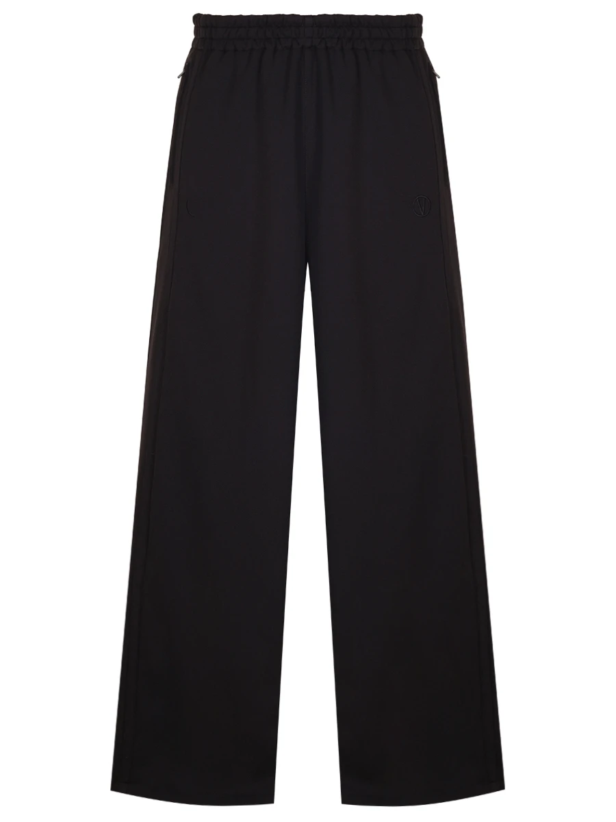 Брюки однотонные