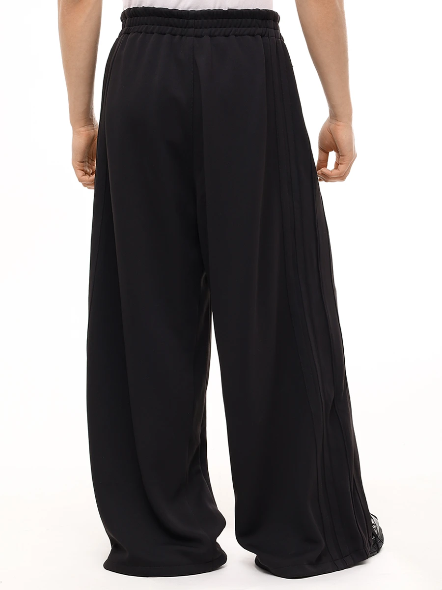 Брюки однотонные