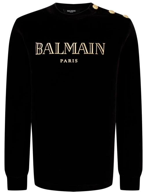 Свитшот хлопковый BALMAIN