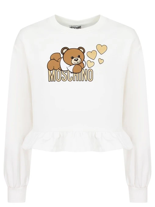 Свитшот хлопковый MOSCHINO