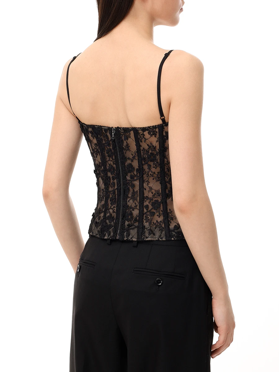 Топ кружевной