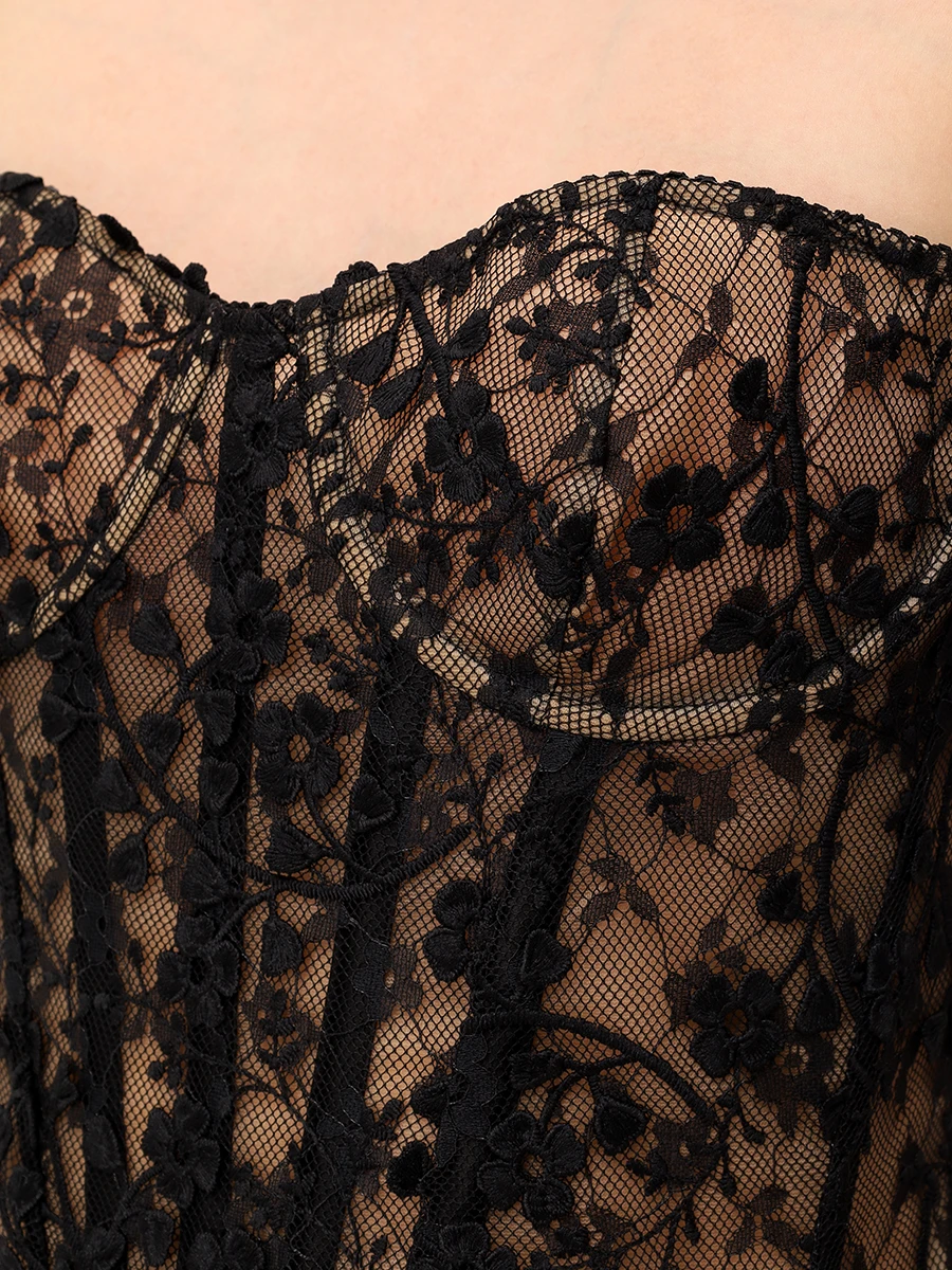 Топ кружевной