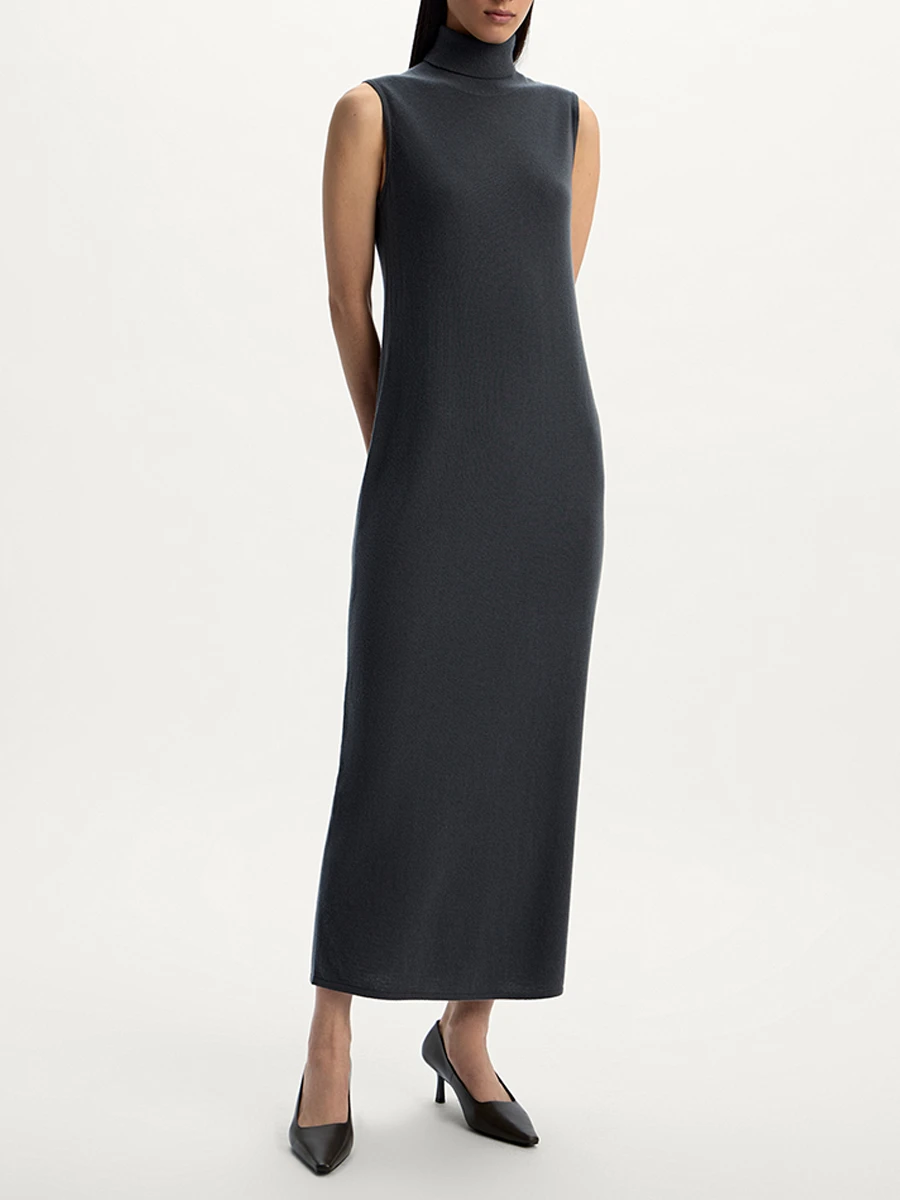 Платье шерстяное