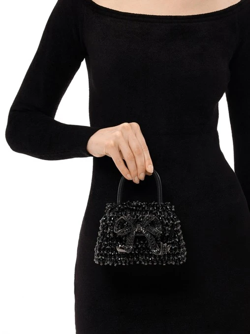 Сумка кожаная SELF-PORTRAIT