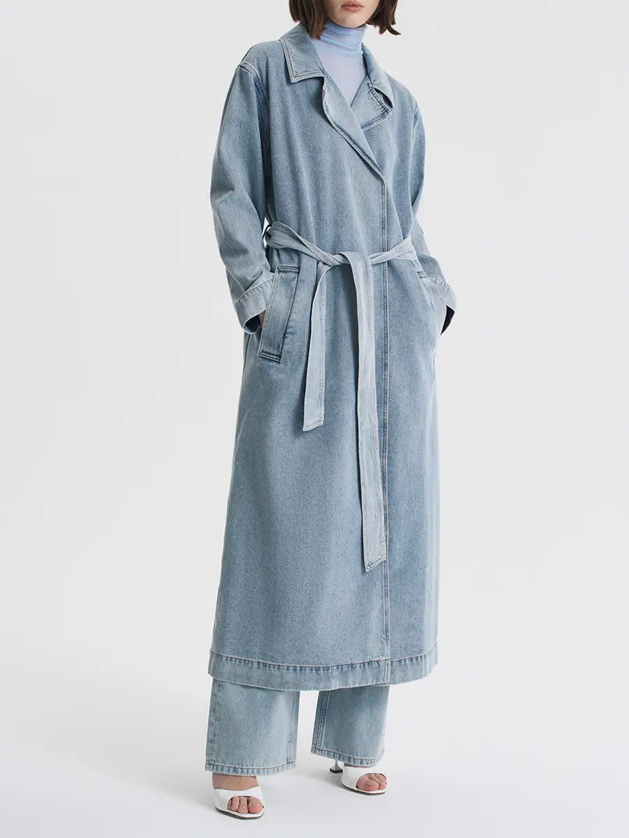 Тренч Gigi джинсовый