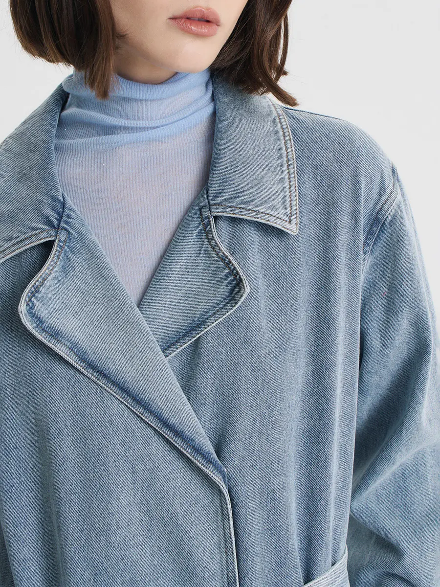 Тренч Gigi джинсовый