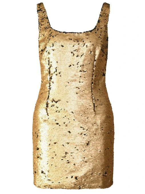 Платье с пайетками DAN MARALEX