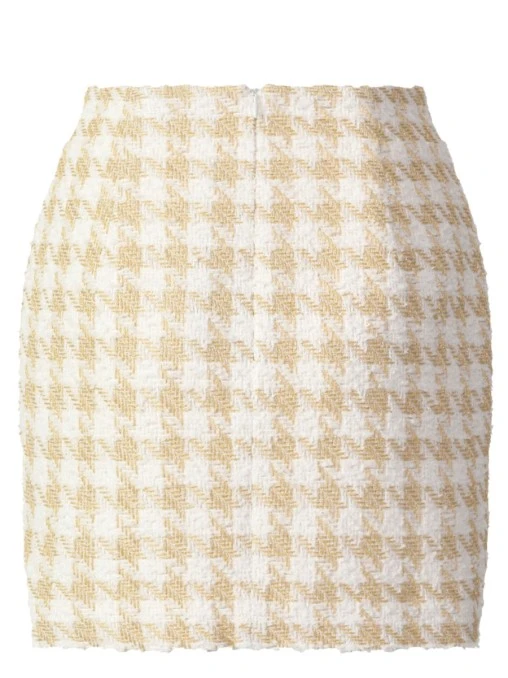 Мини-юбка твидовая DAN MARALEX
