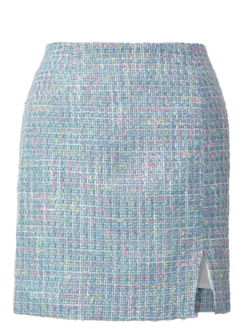 Мини-юбка твидовая DAN MARALEX