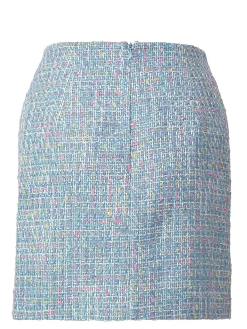 Мини-юбка твидовая DAN MARALEX