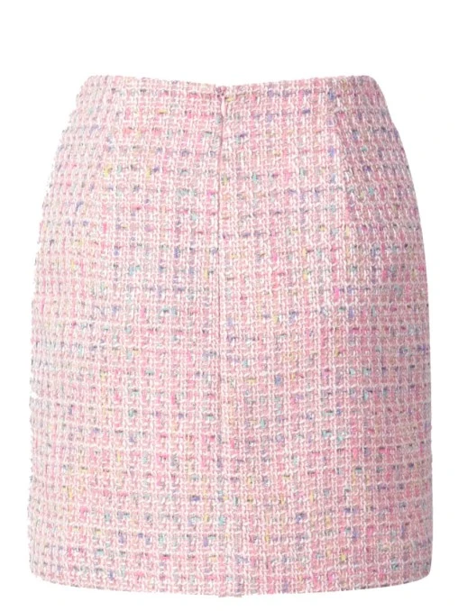 Мини-юбка твидовая DAN MARALEX