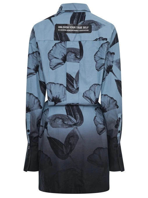 Платье хлопковое с принтом EVE&ESTHER