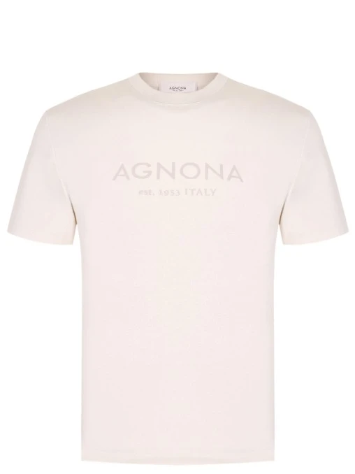Футболка хлопковая AGNONA