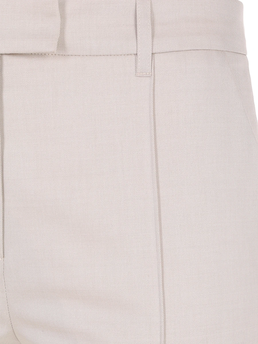 Брюки однотонные