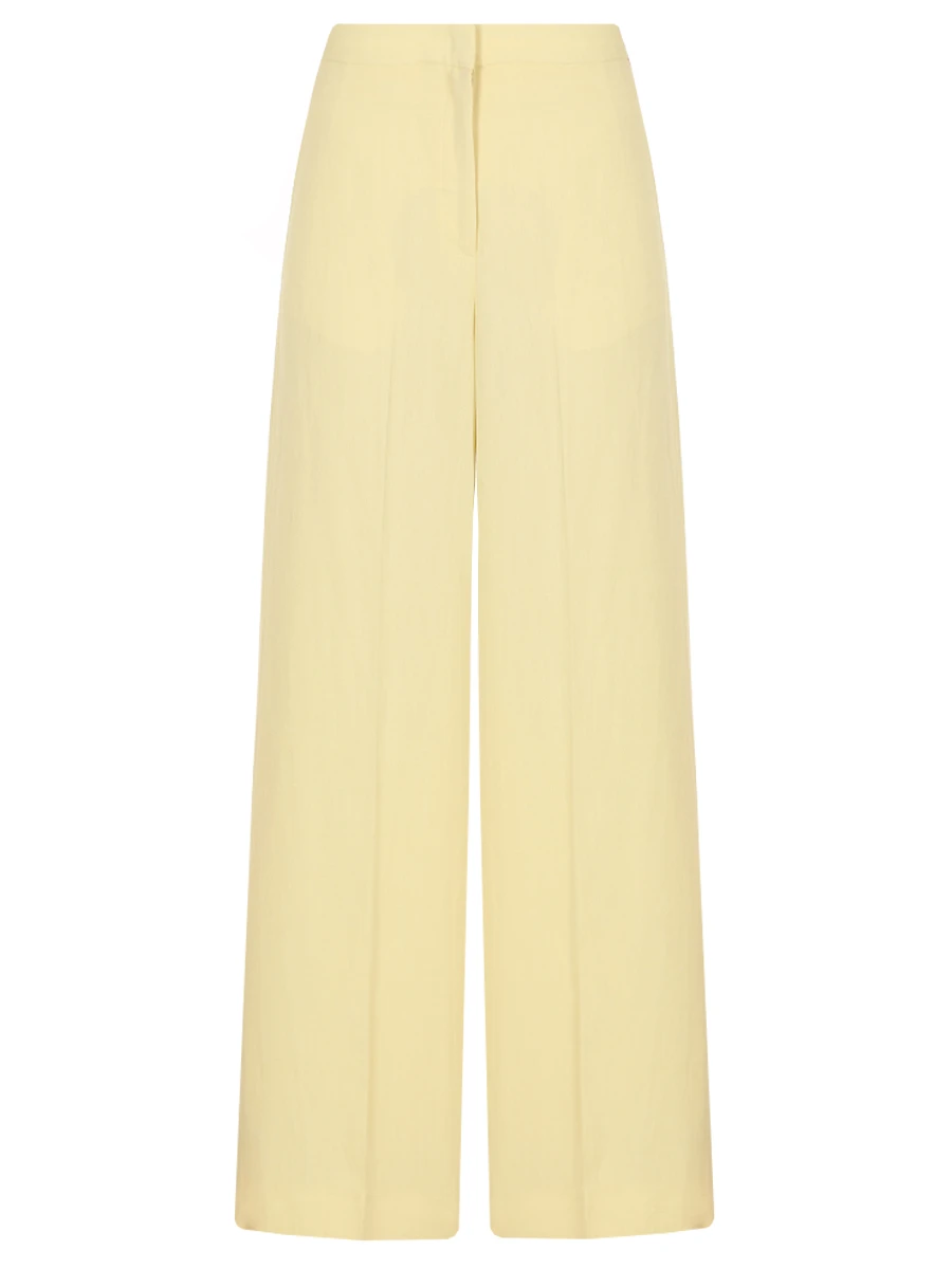 Брюки однотонные