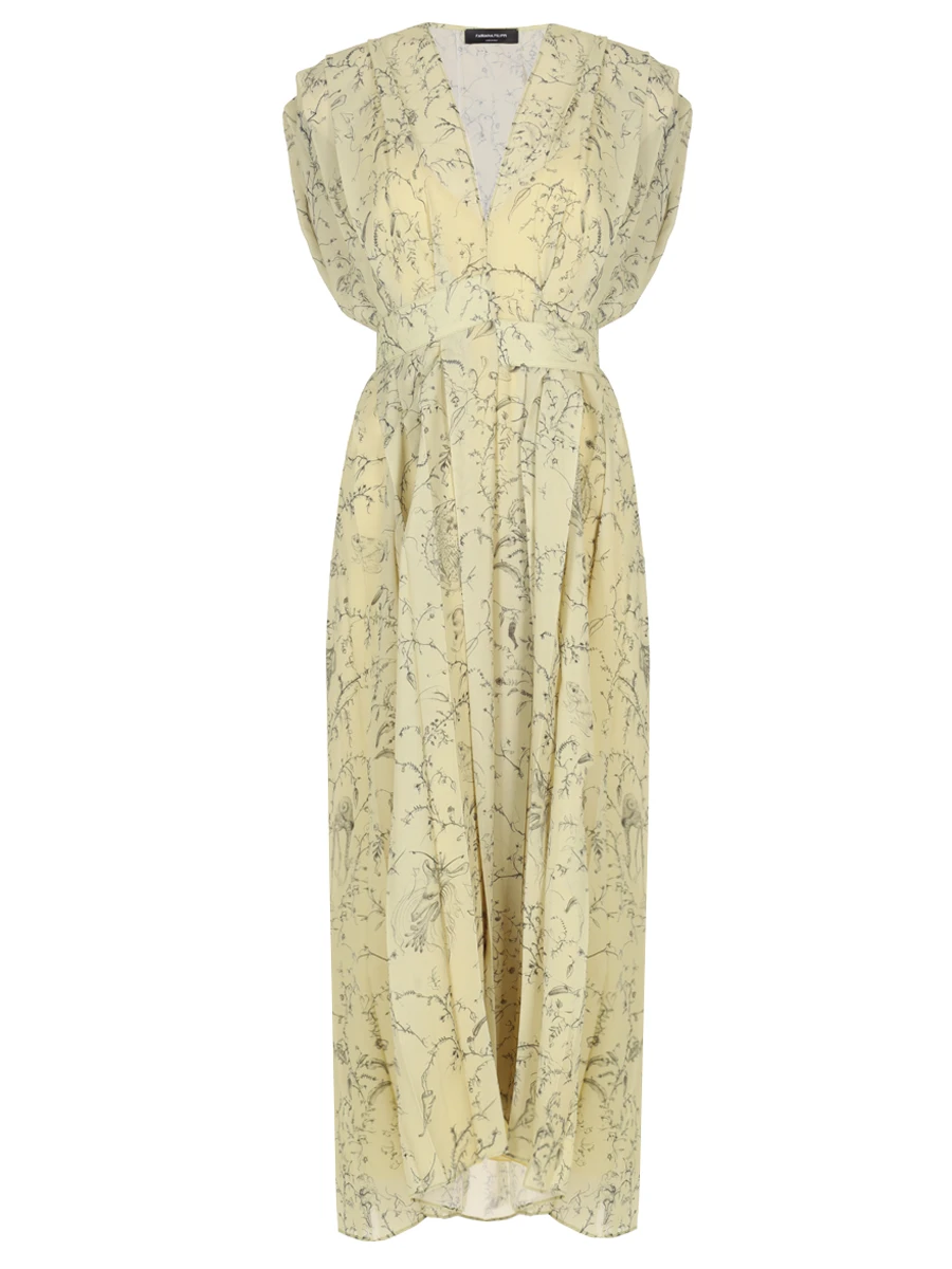 Платье с принтом