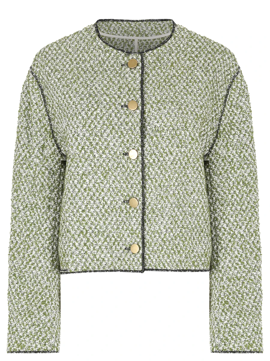 Жакет однотонный