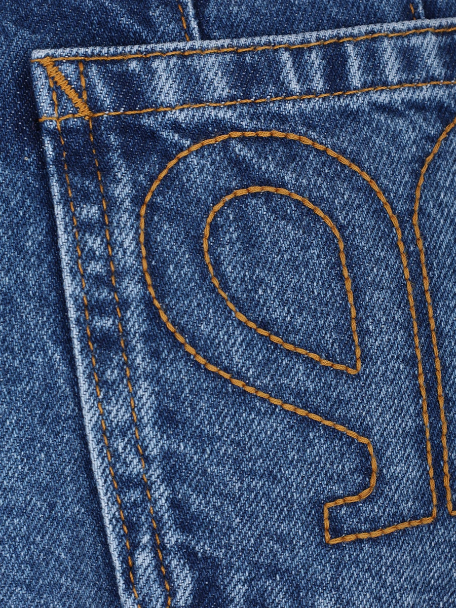 Джинсы хлопковые