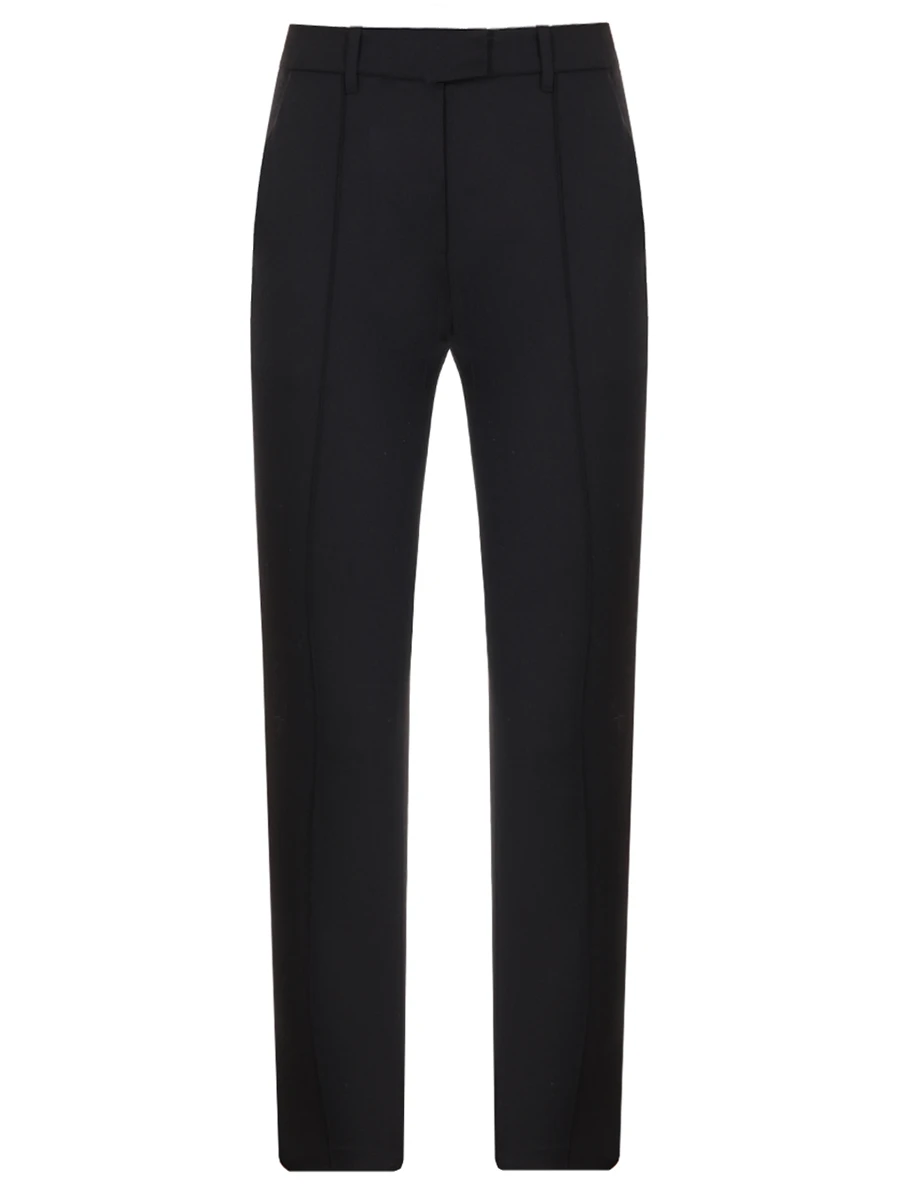 Брюки однотонные