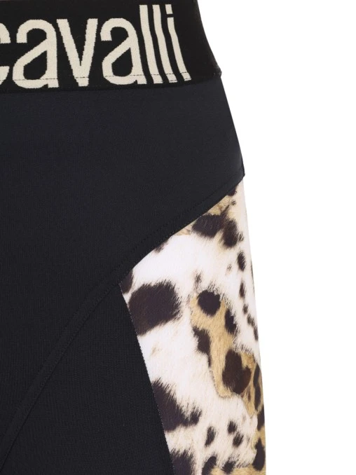 Леггинсы с принтом ROBERTO CAVALLI