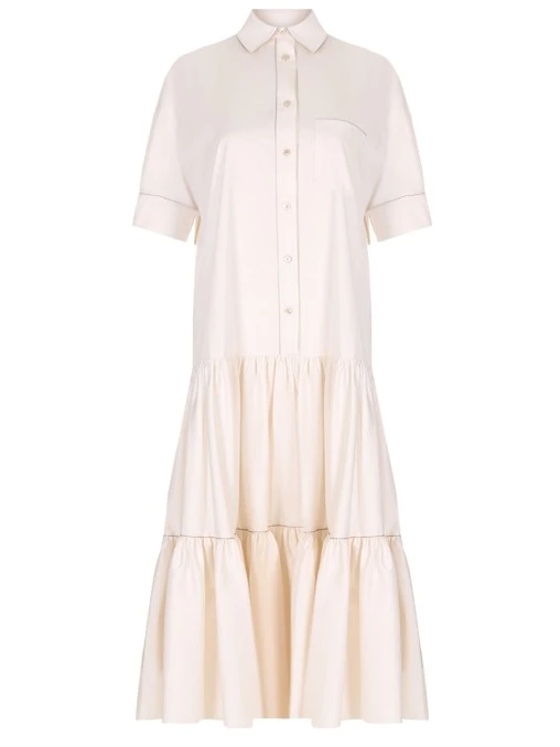 Платье хлопковое AGNONA