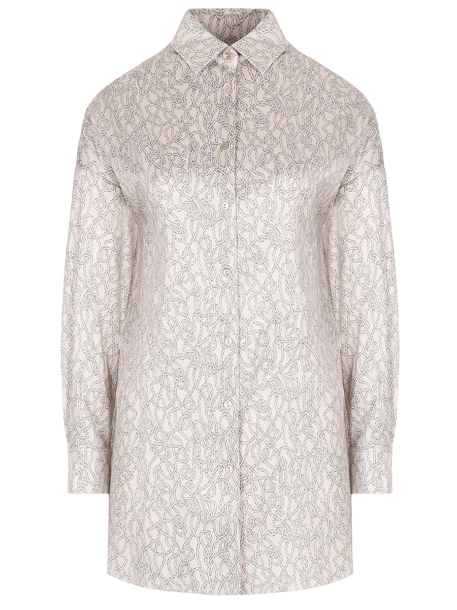 Блуза шелковая