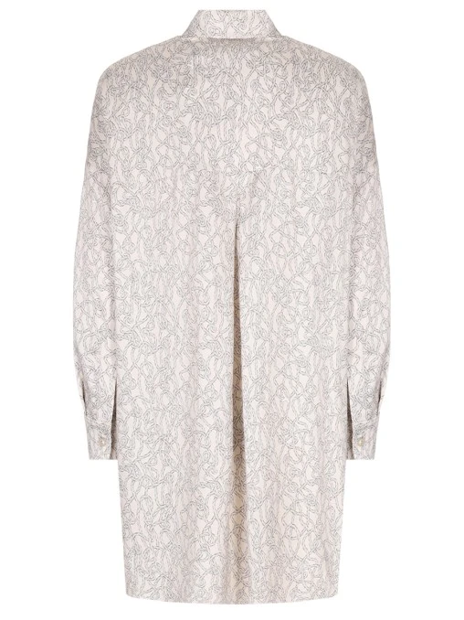 Блуза шелковая AGNONA