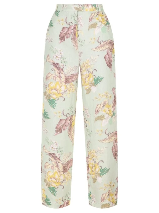 Брюки льняные ZIMMERMANN