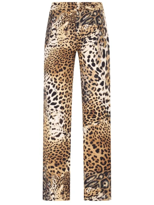 Брюки хлопковые ROBERTO CAVALLI