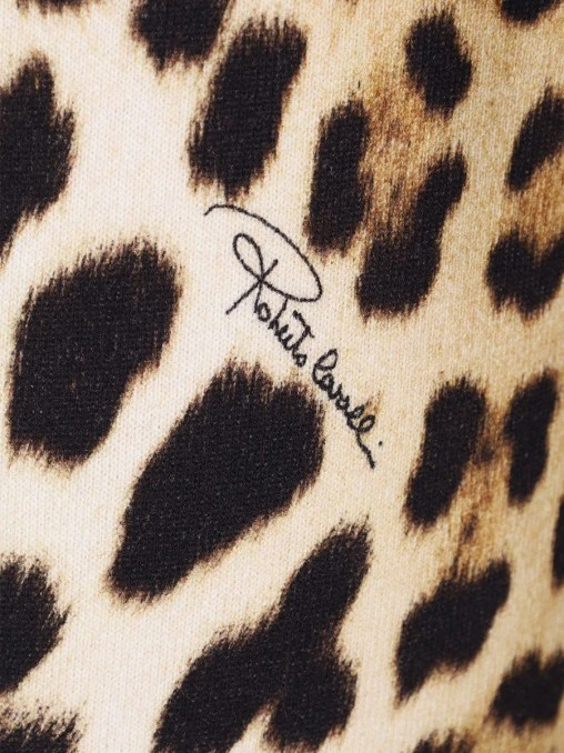 Брюки хлопковые ROBERTO CAVALLI