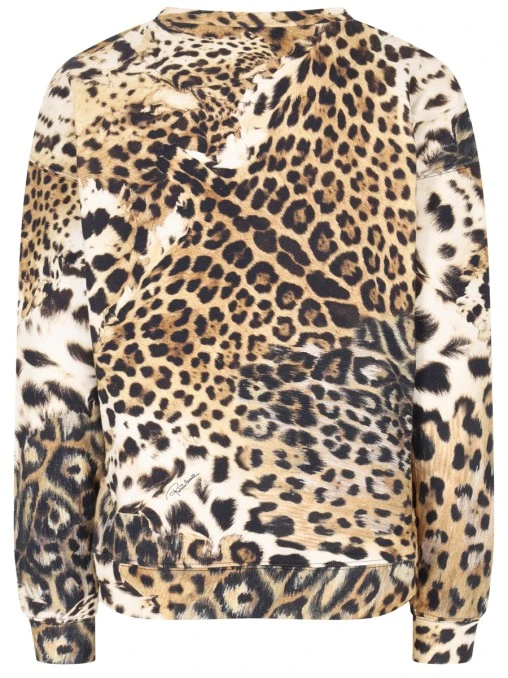 Толстовка хлопковая ROBERTO CAVALLI
