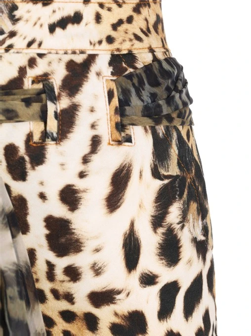 Шорты хлопковые ROBERTO CAVALLI
