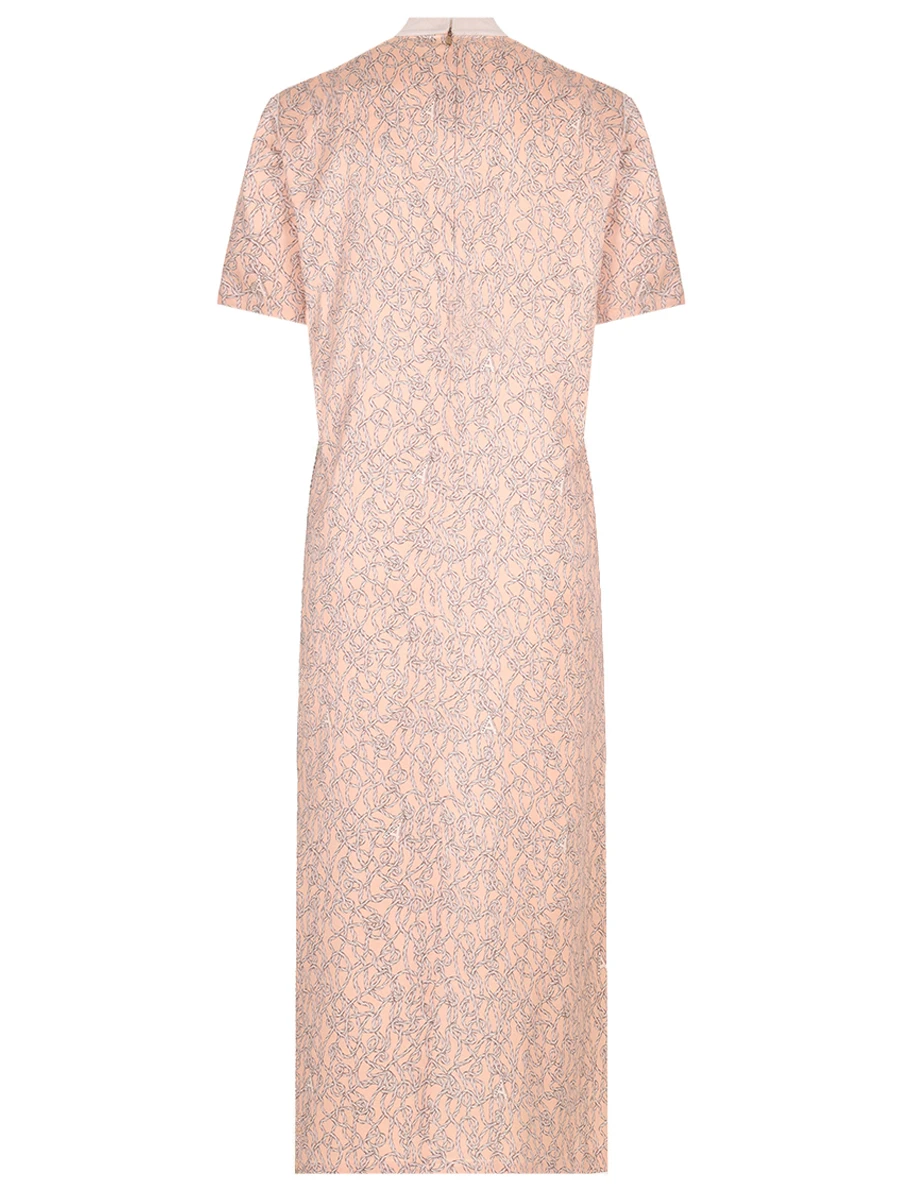 Платье шелковое