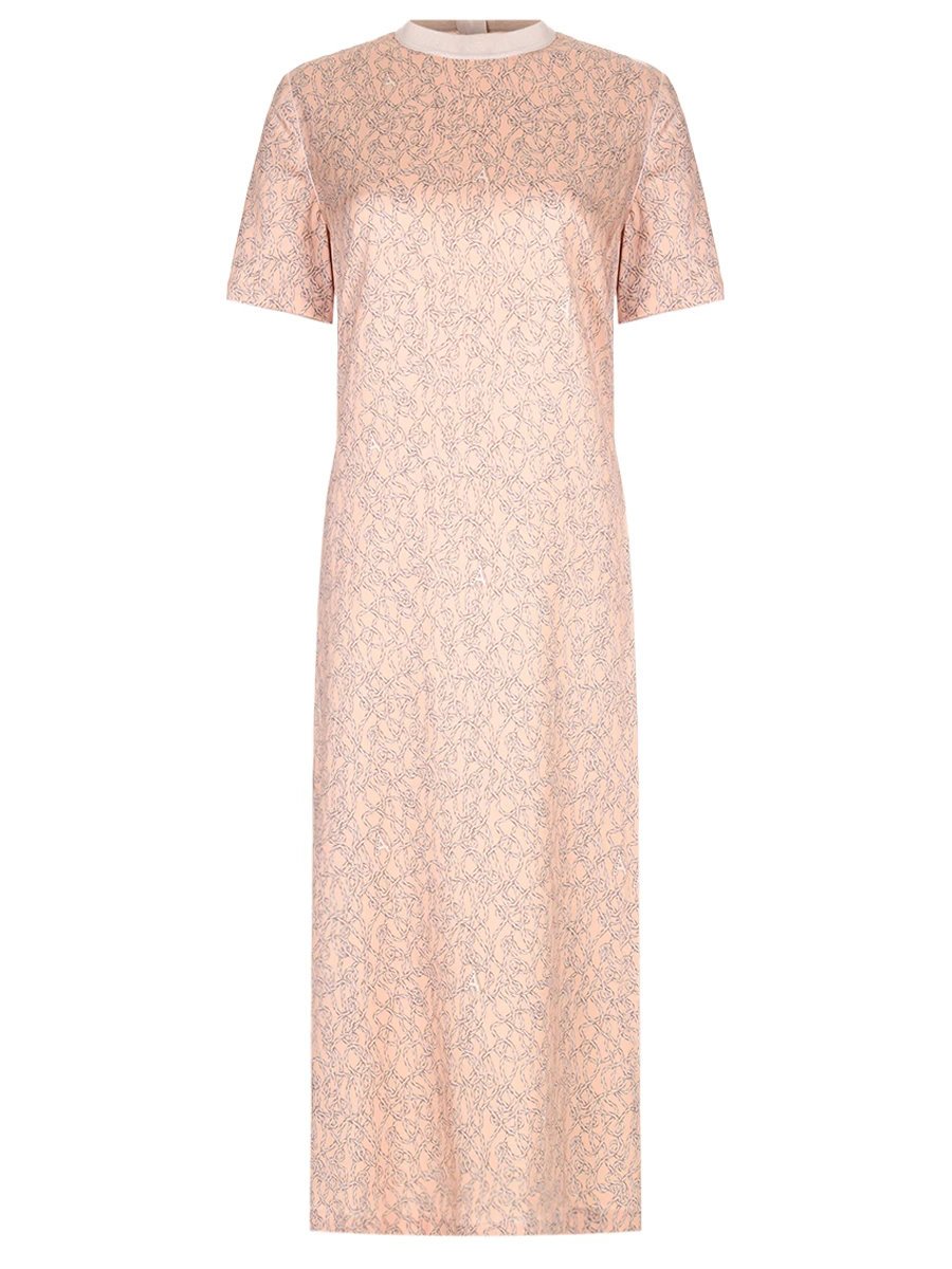 Платье шелковое