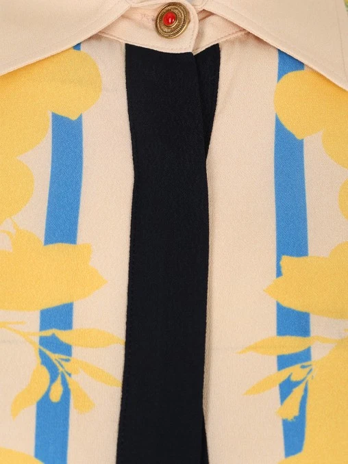 Блуза из вискозы ROBERTO CAVALLI