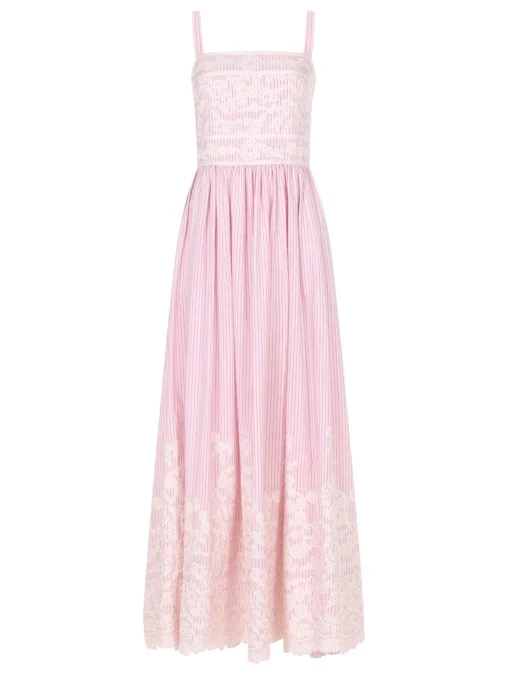 Платье хлопковое ELIE SAAB