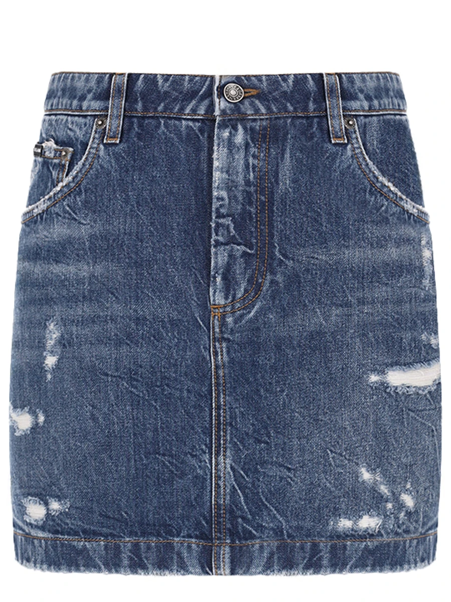 Юбка джинсовая