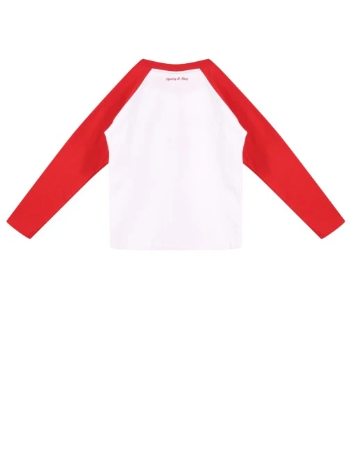 Лонгслив хлопковый SPORTY & RICH