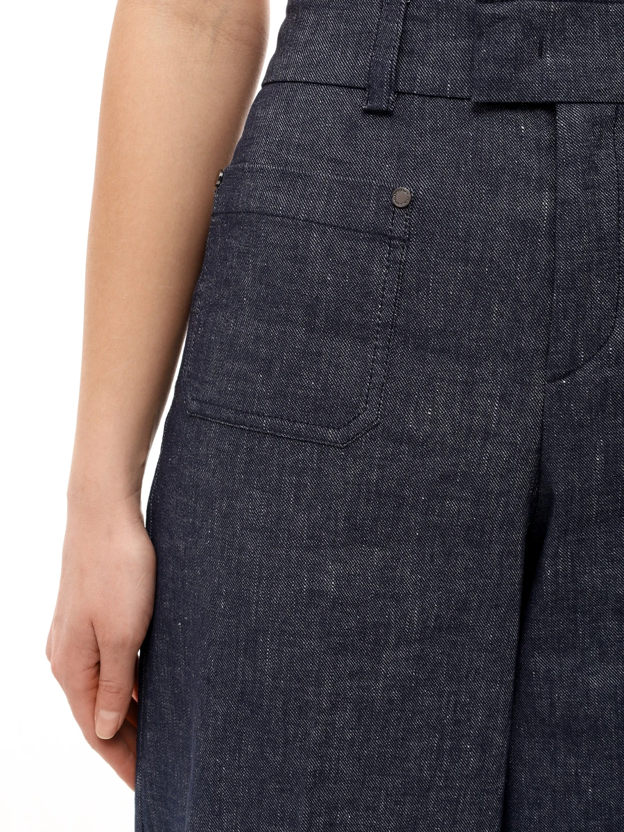 Костюм из хлопка и льна