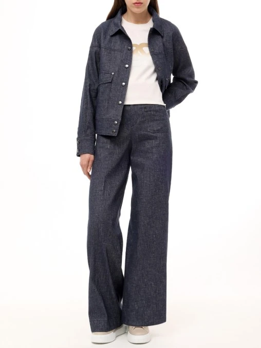 Костюм из хлопка и льна BOGNER