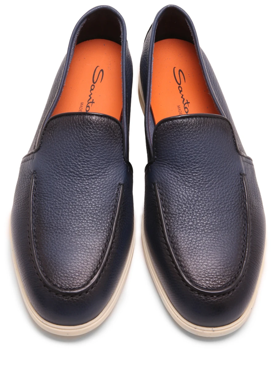 Лоферы кожаные