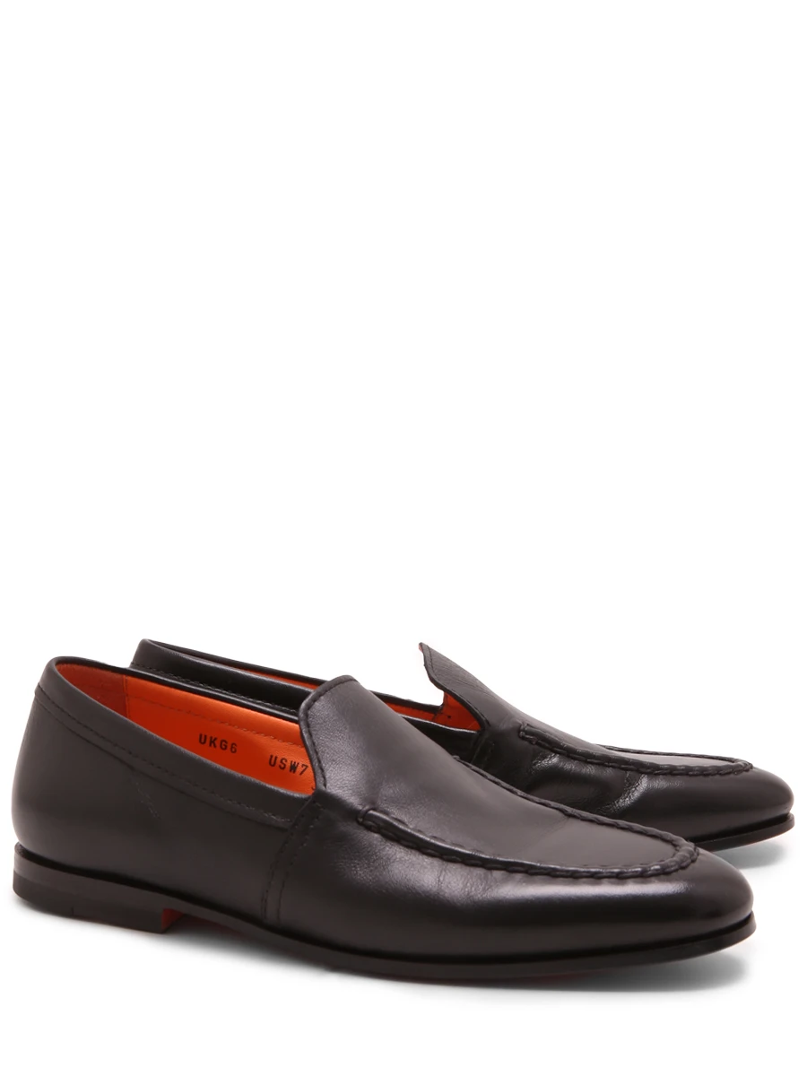 Лоферы кожаные